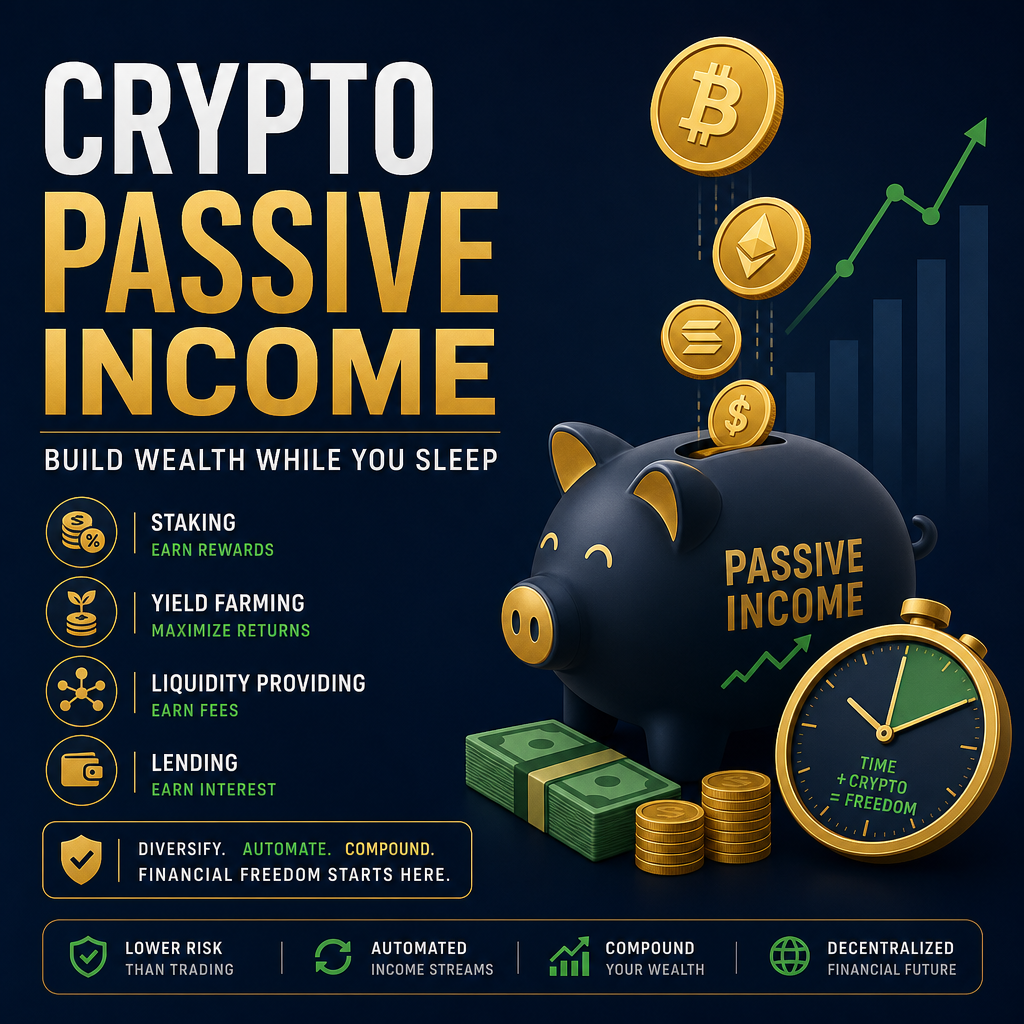 How to Earn Passive Income with Cryptocurrency in 2026